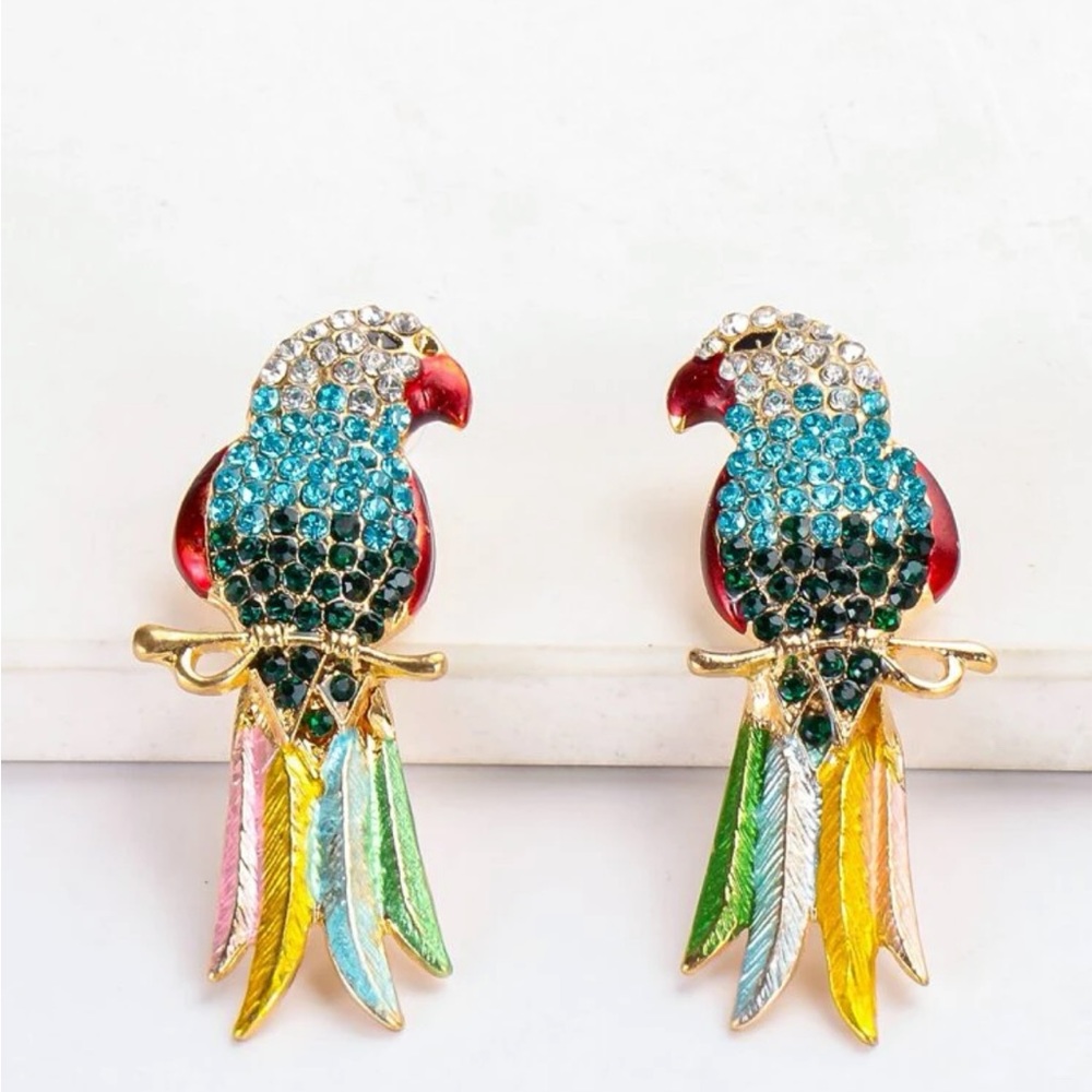 Parrot Earrings